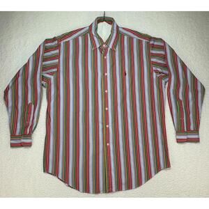 Ralph Lauren Multicolor Striped Dress Shirt